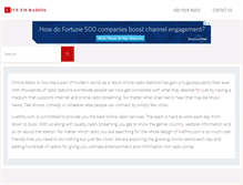 Tablet Screenshot of livefms.com